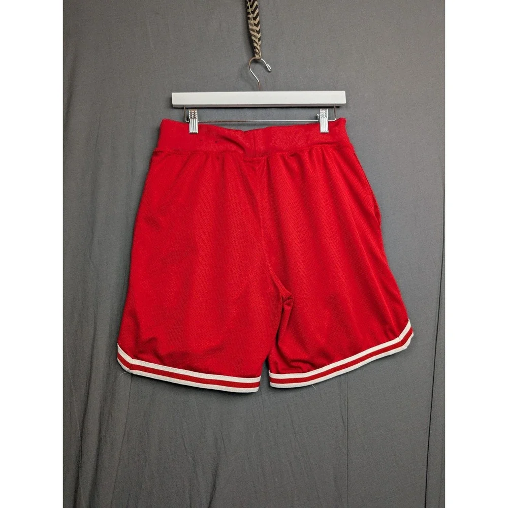 Chicago Bulls‎ NBA Team Red Ultra GAME Basketball Shorts size Men's M